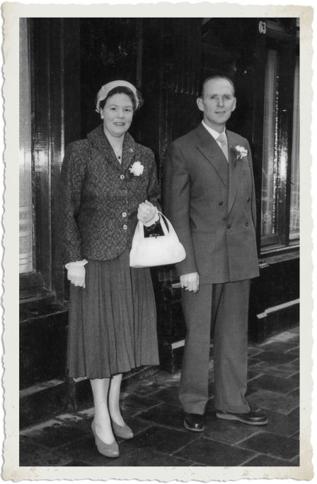 Gezamenlijke foto Johannes Doornheim en Jannigje Wagenaar